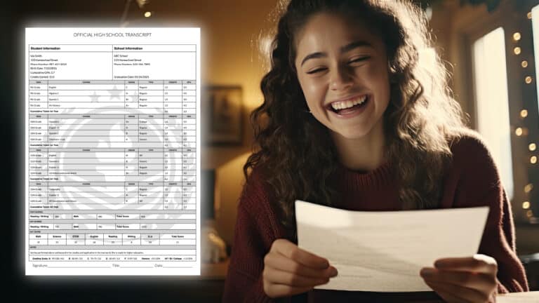 Homeschool Transcript
