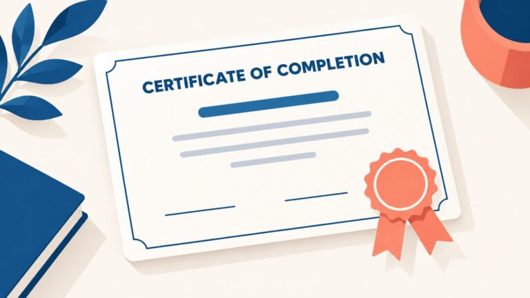 Free Homeschool Certificate of Completion Template